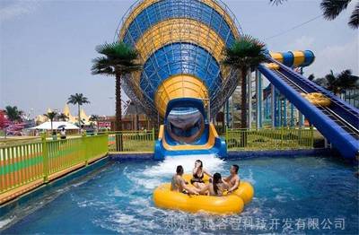 水上樂園投資規劃, 人工造浪設備 , 彩虹滑梯報價